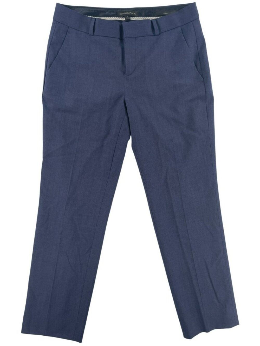 Banana Republic Avery Blue Wool Blend Dress Pants Women's Size 2 NWOT